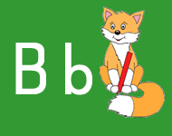 Fuchs sitzt